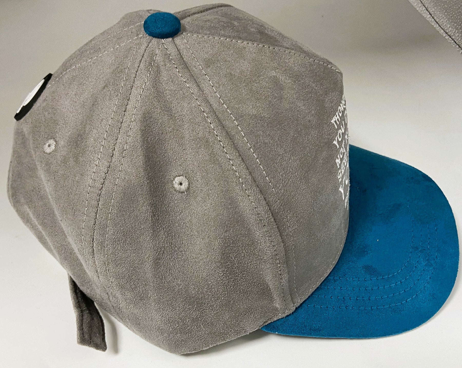JESUS I BELIEVE – Premium Suede Embroidered Baseball Hat