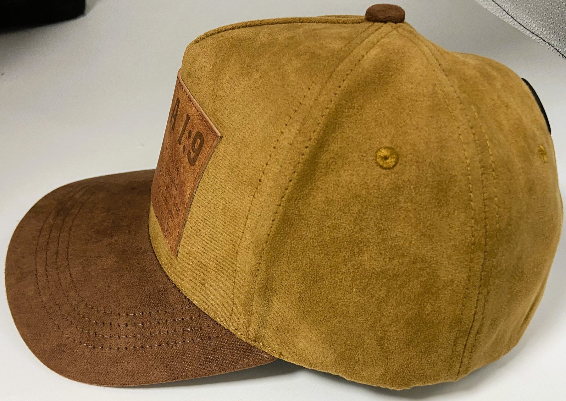 Joshua 1:9 – Premium Suede Baseball Hat