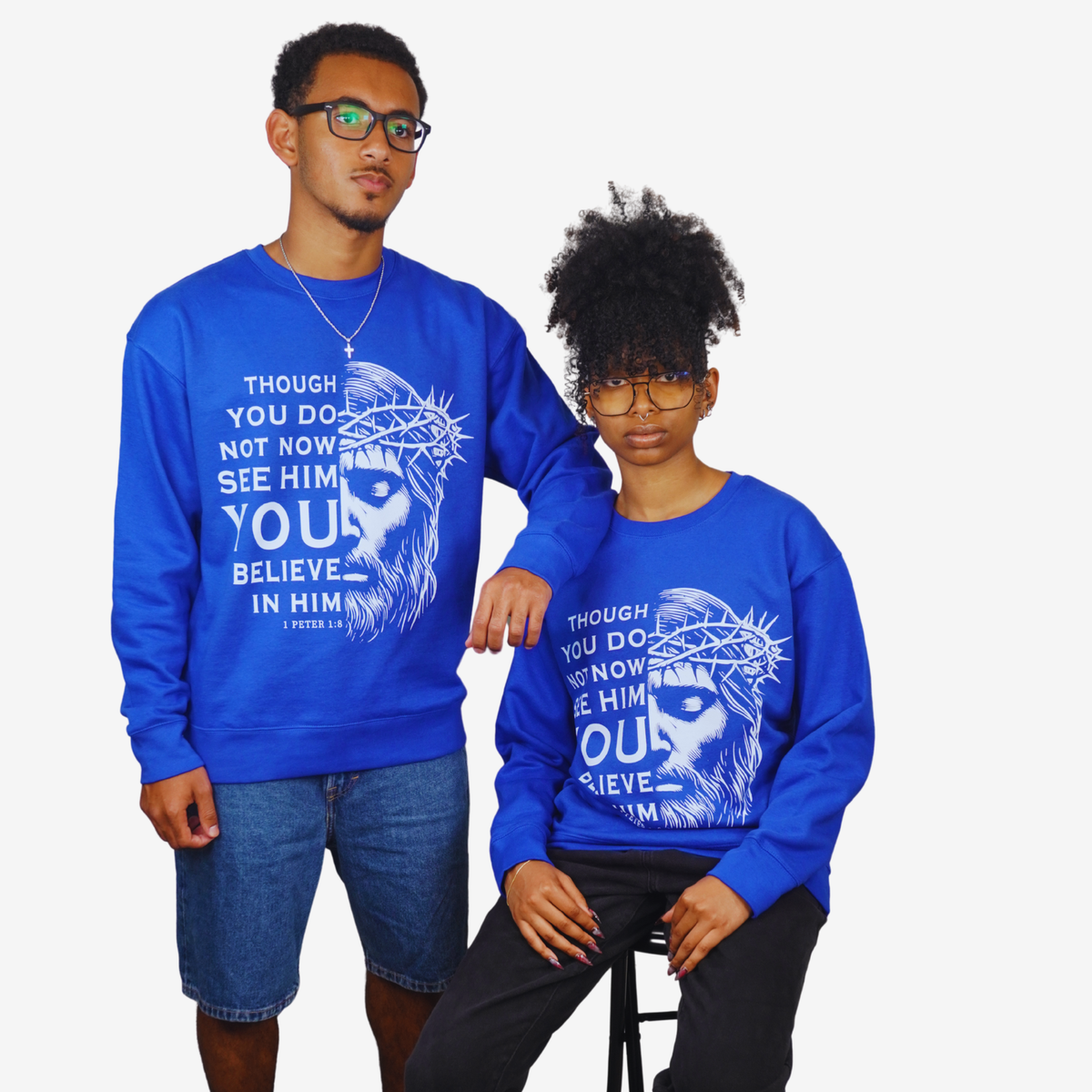 BELIEVE I Unisex Premium Sweatshirt