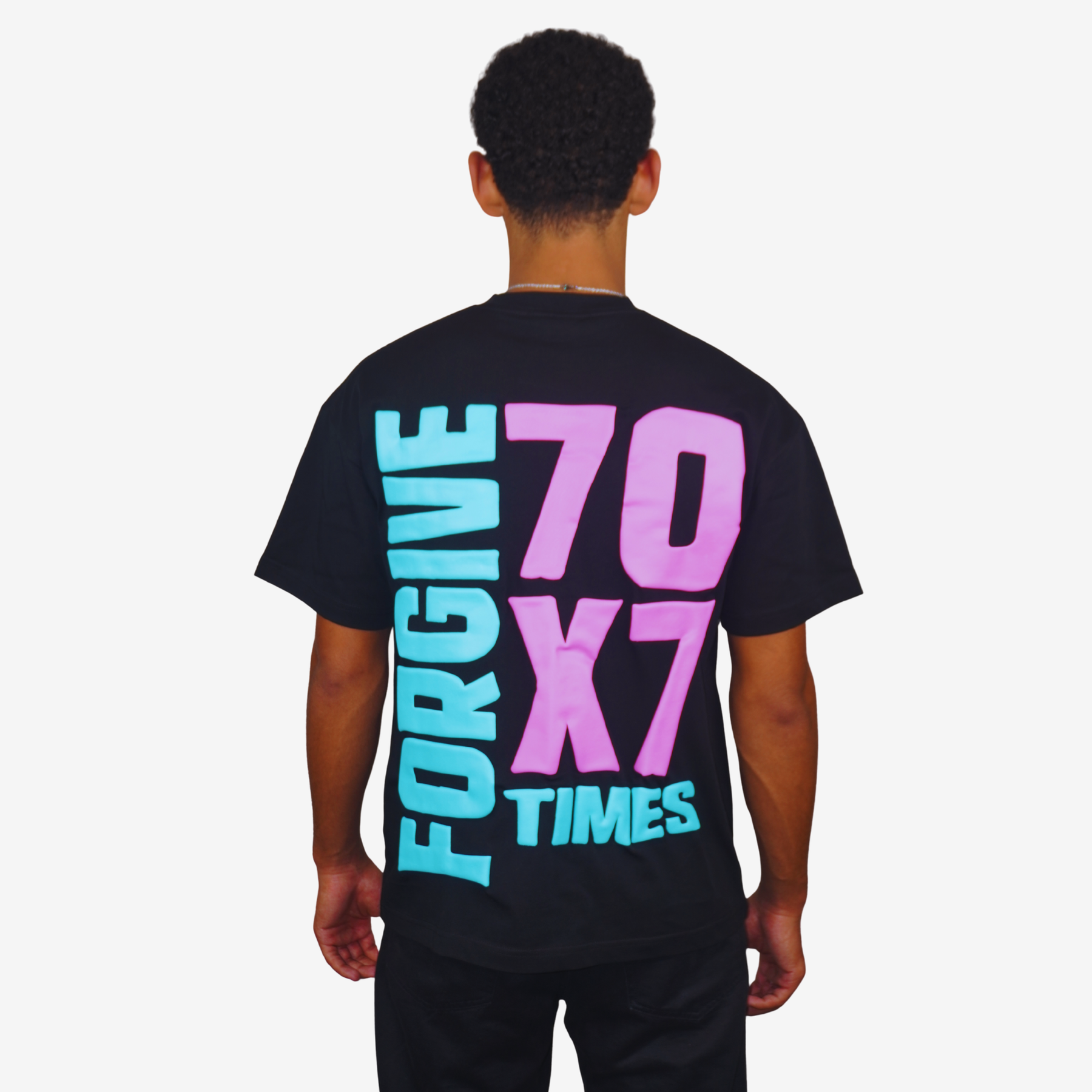 70x7 FORGIVE – Unisex Premium Oversized T-Shirt