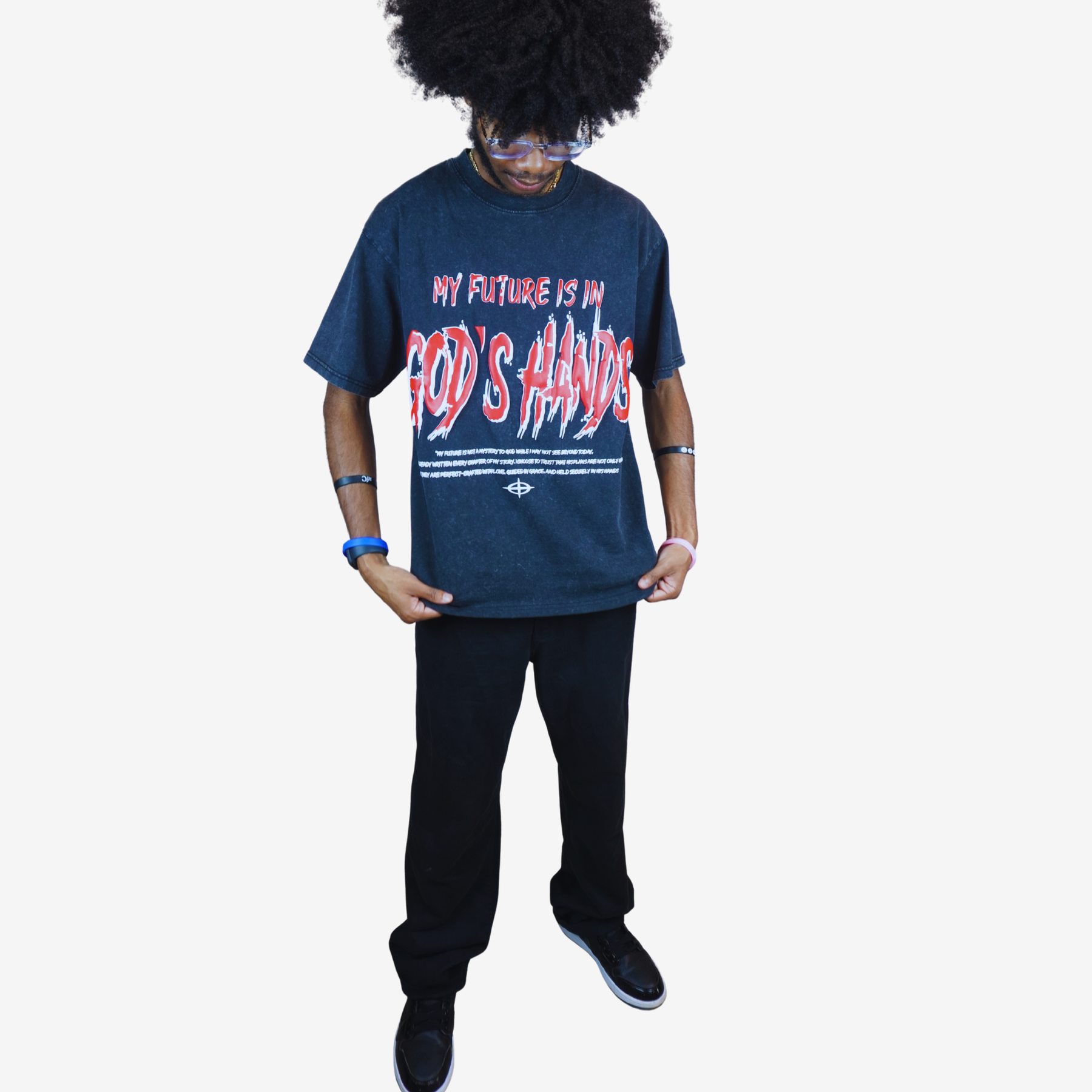 GOD'S HAND – Unisex Premium Oversized T-Shirt