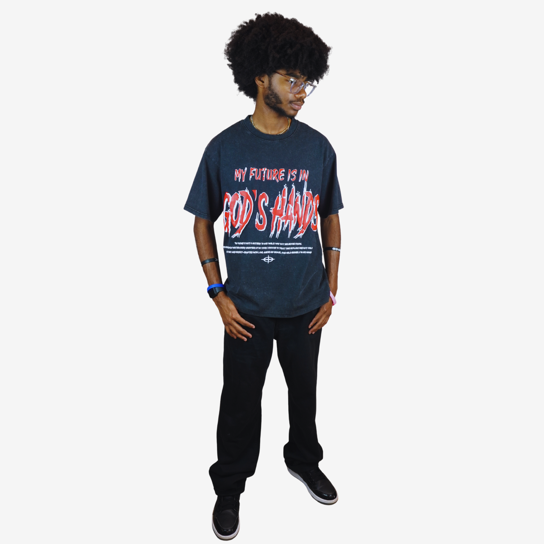 GOD'S HAND – Unisex Premium Oversized T-Shirt