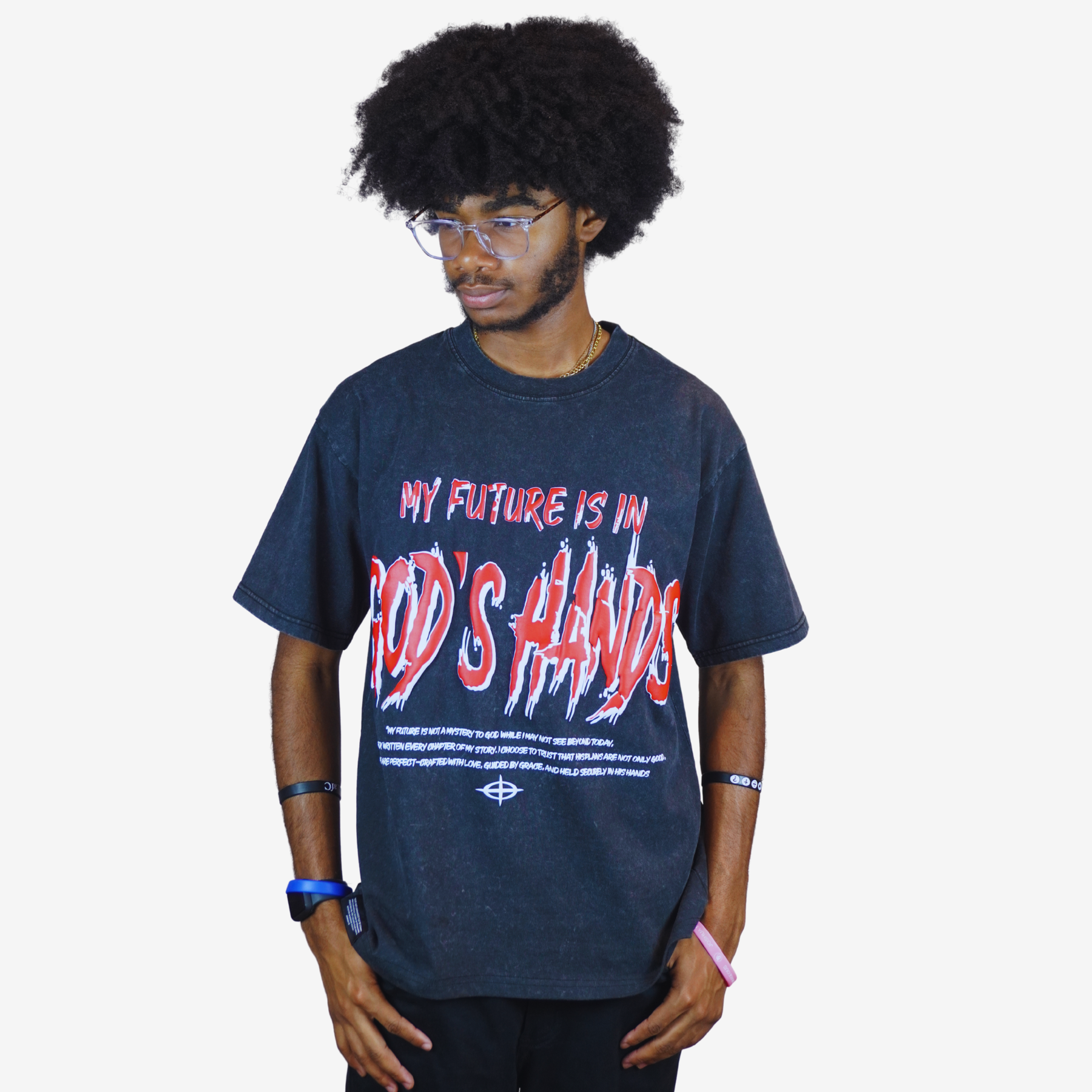 GOD'S HAND – Unisex Premium Oversized T-Shirt