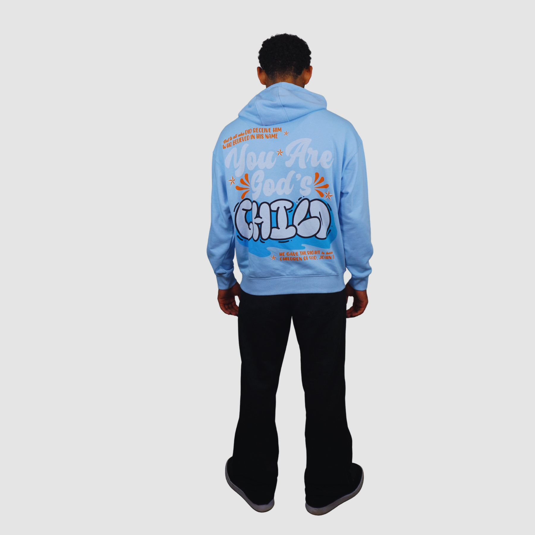 GOD’S CHILD I Luxury Oversized Heavyweight Zip-Up Hoodie – Unisex