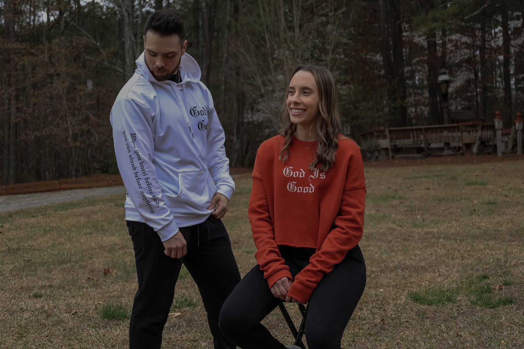 GOD IS GOOD I PREMIUM UNISEX HOODIE