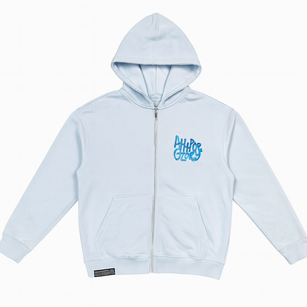 GOD’S CHILD I Luxury Oversized Heavyweight Zip-Up Hoodie – Unisex