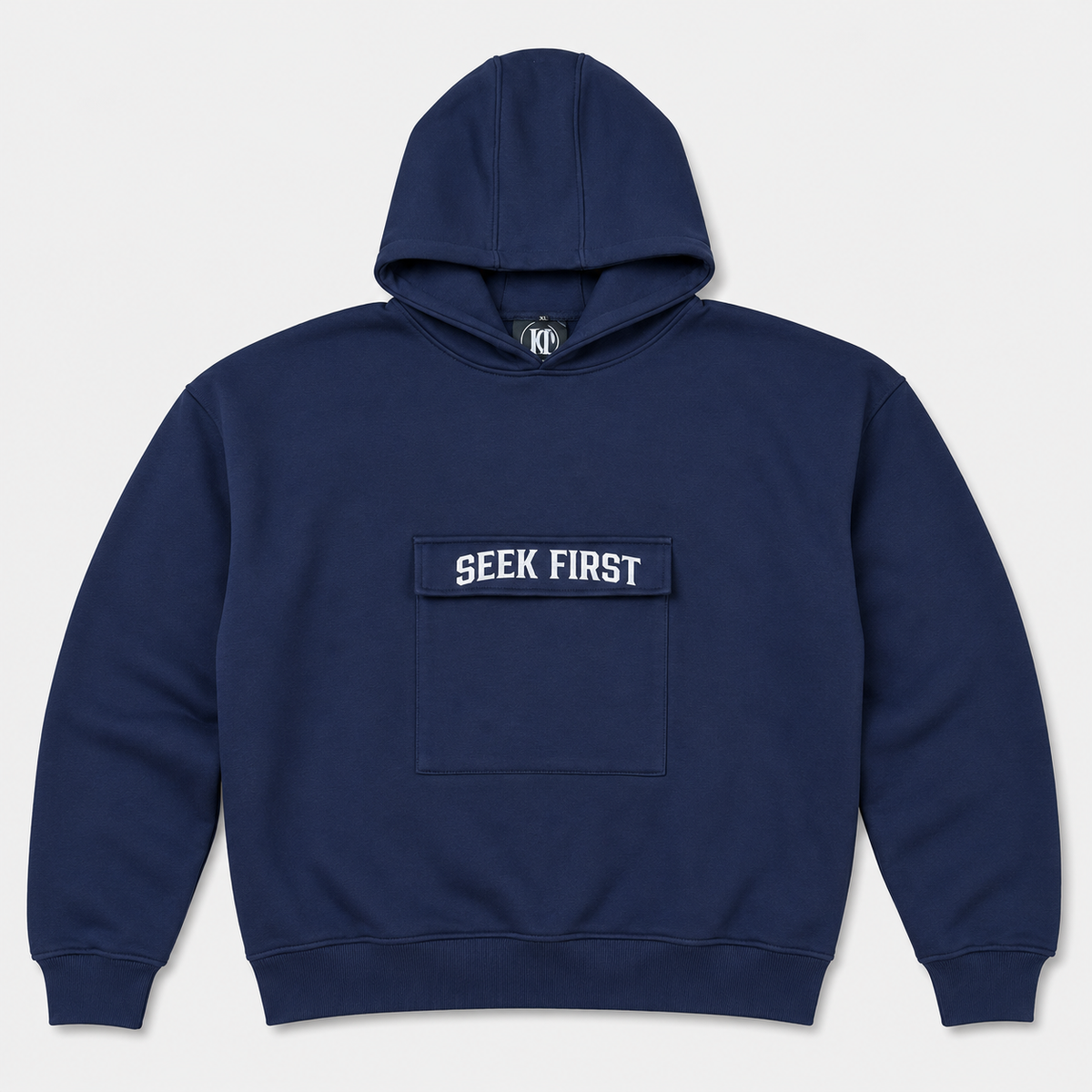 SEEK FIRST | JESUS HOODIE | ZIP AND SIDE POCKETS