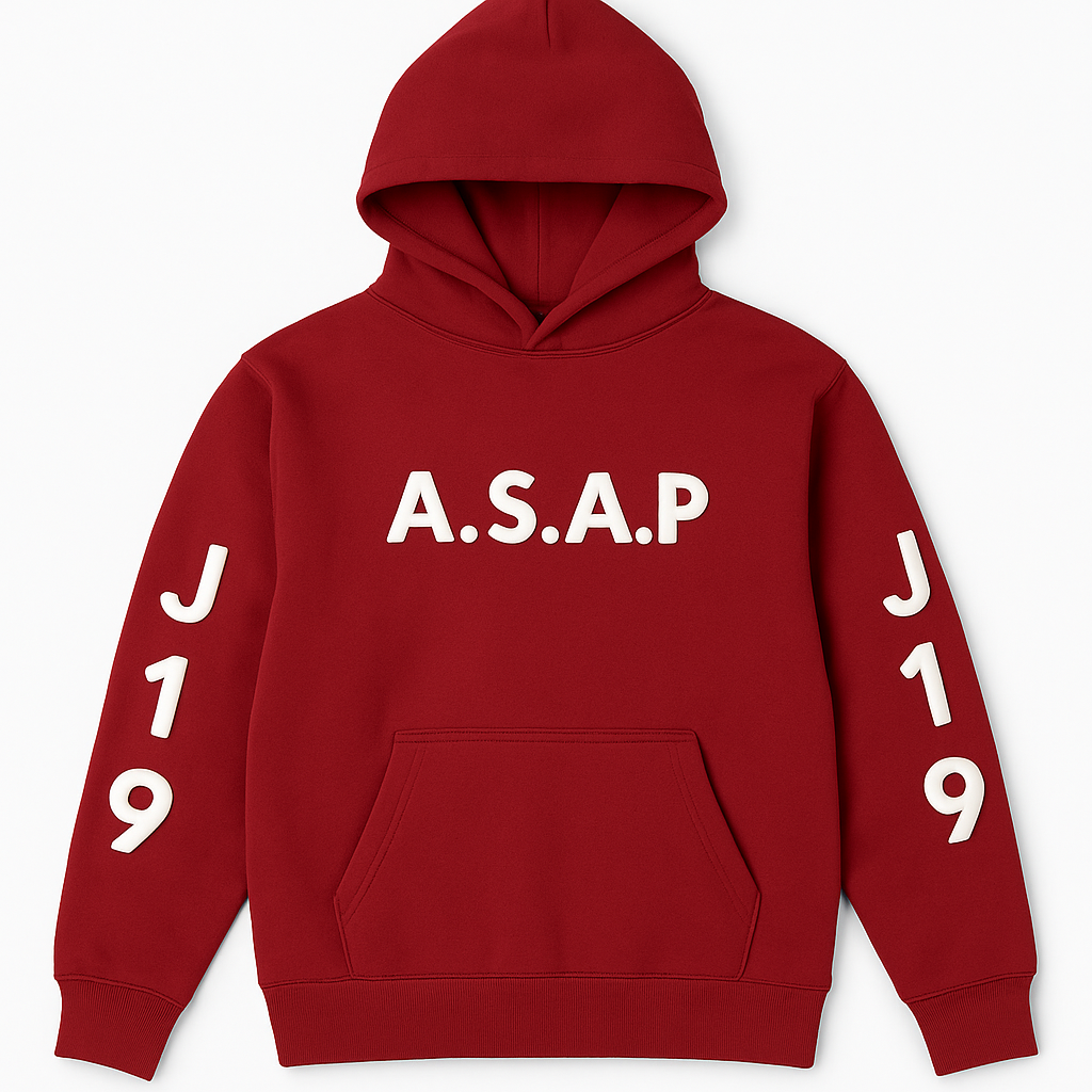 A.S.A.P Hoodie – ALWAYS SAY A PRAYER | 3D Puff Print |350 GSM Full Fleece | 100% Cotton