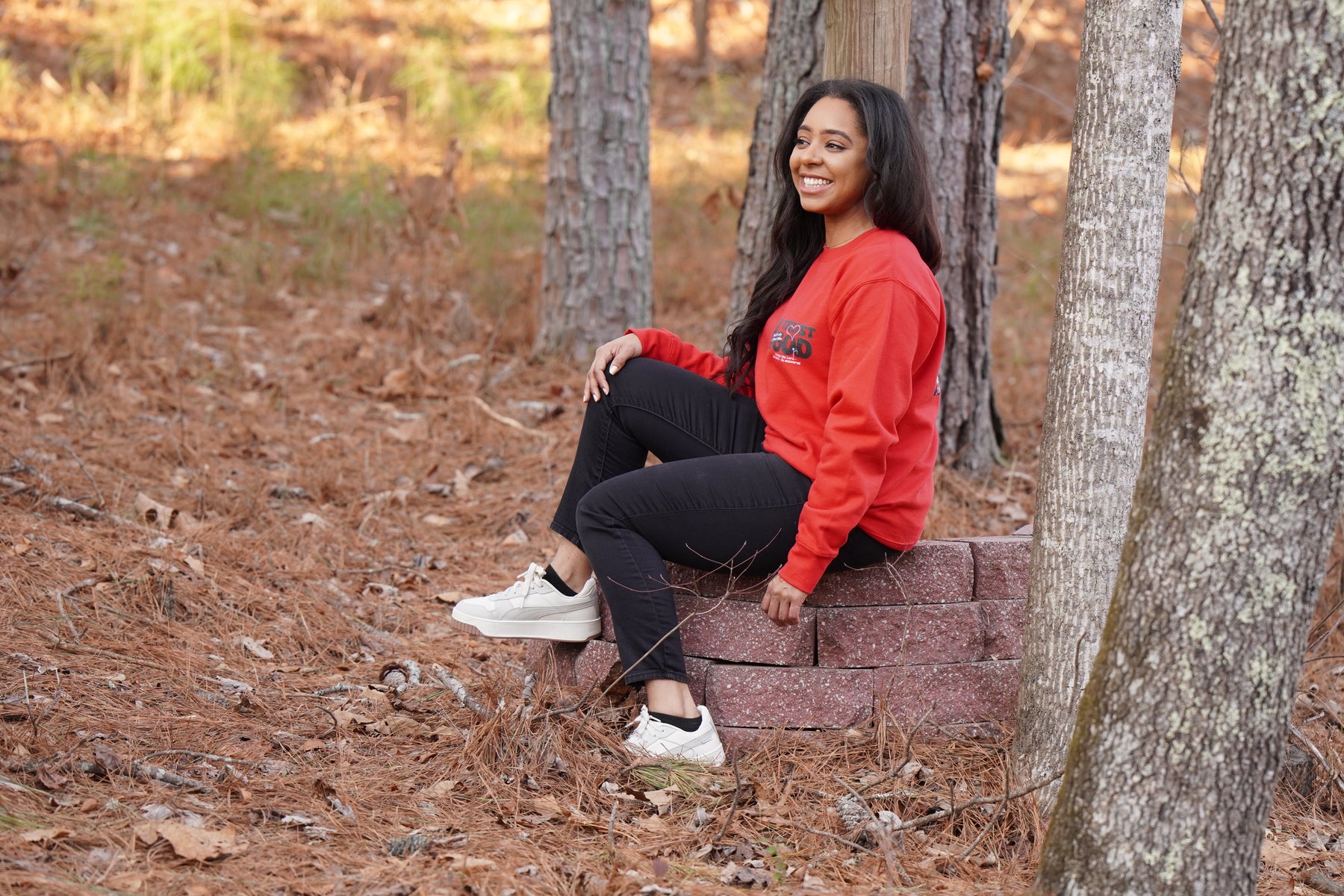 I Trust In God I Unisex Premium Sweatshirt