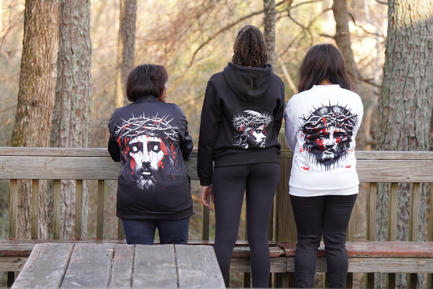 Plead The Blood I Unisex Bomber Jacket
