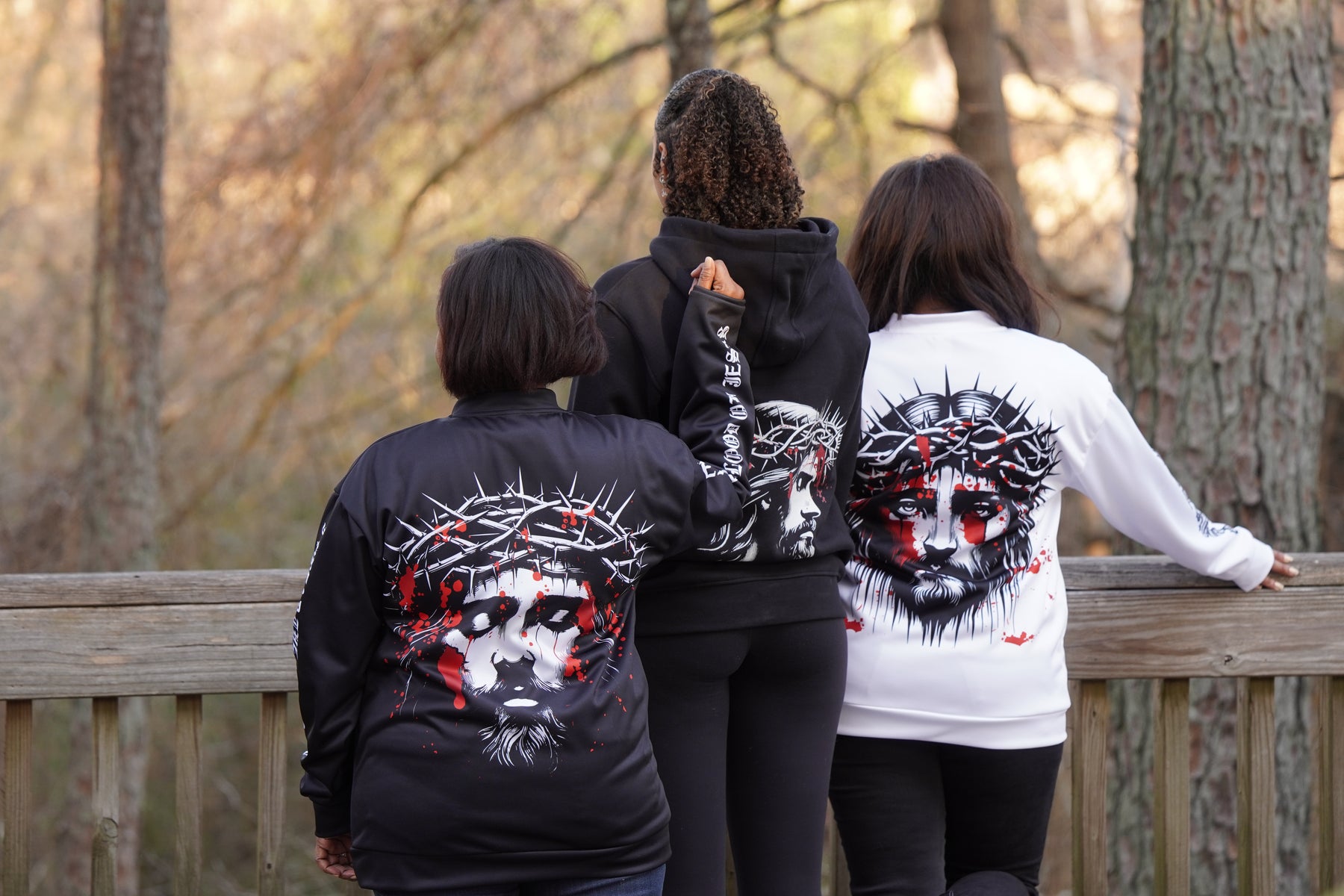 Plead The Blood I Unisex Bomber Jacket