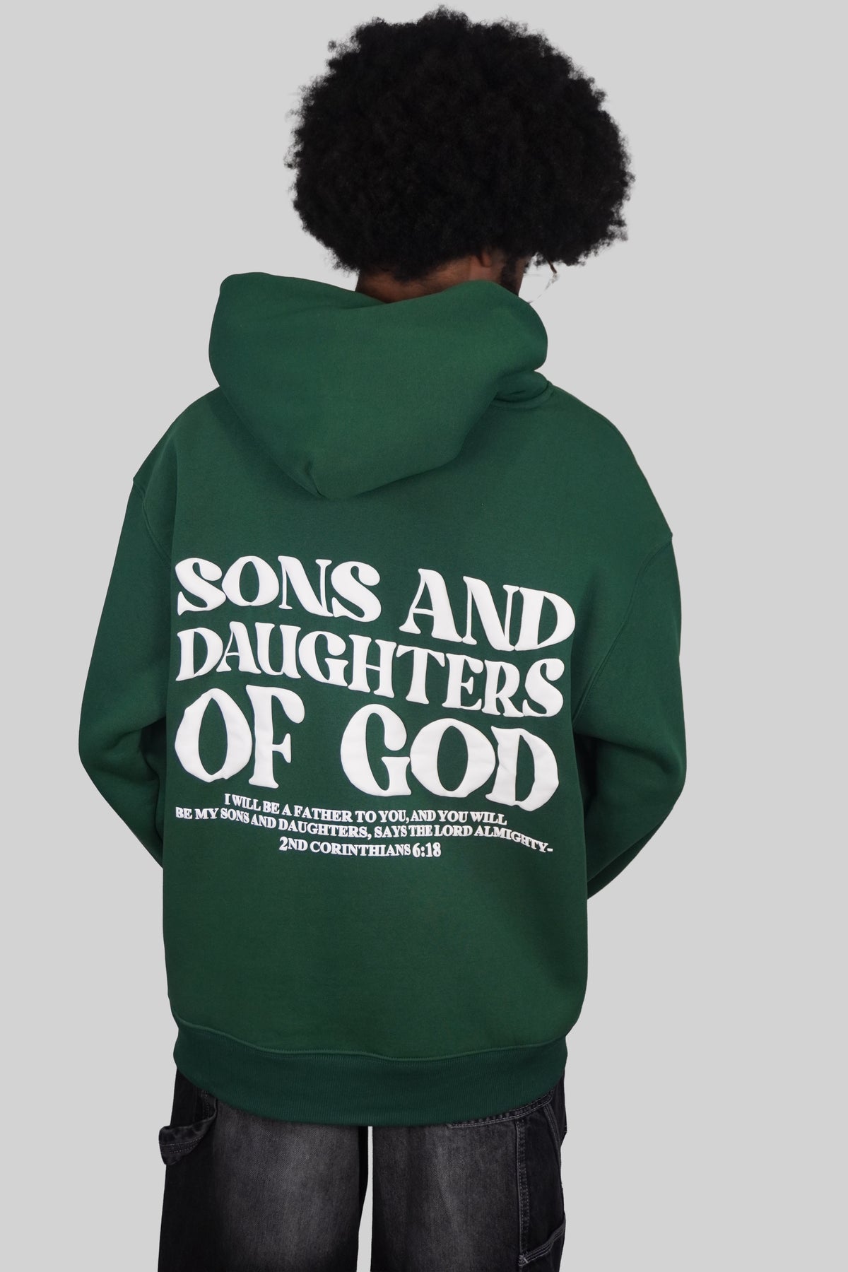SONS AND DAUGHTERS OF GOD | Signature 3D Puff Print Hoodie