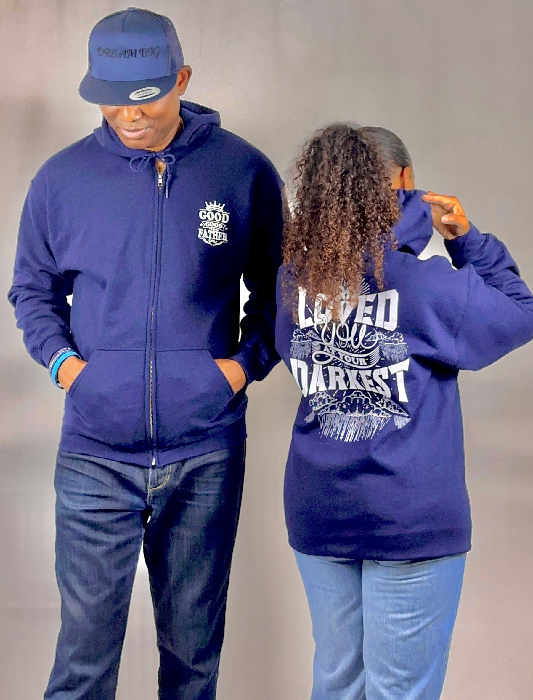 GOOD GOOD FATHER I UNISEX HEAVY BLEND ZIP HOODIE