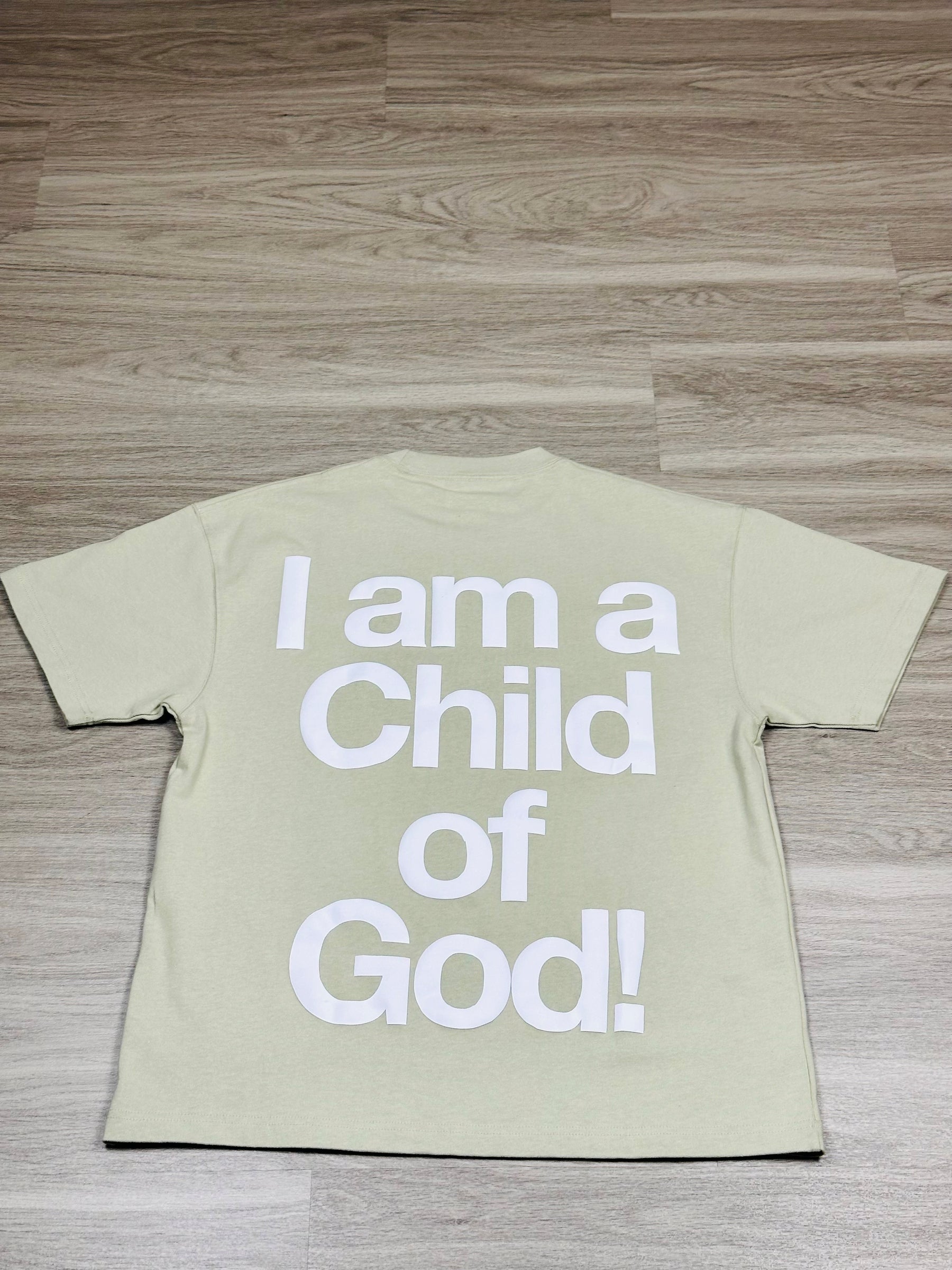 I AM A CHILD OF GOD – Unisex Premium 3D Puff Print T-Shirt