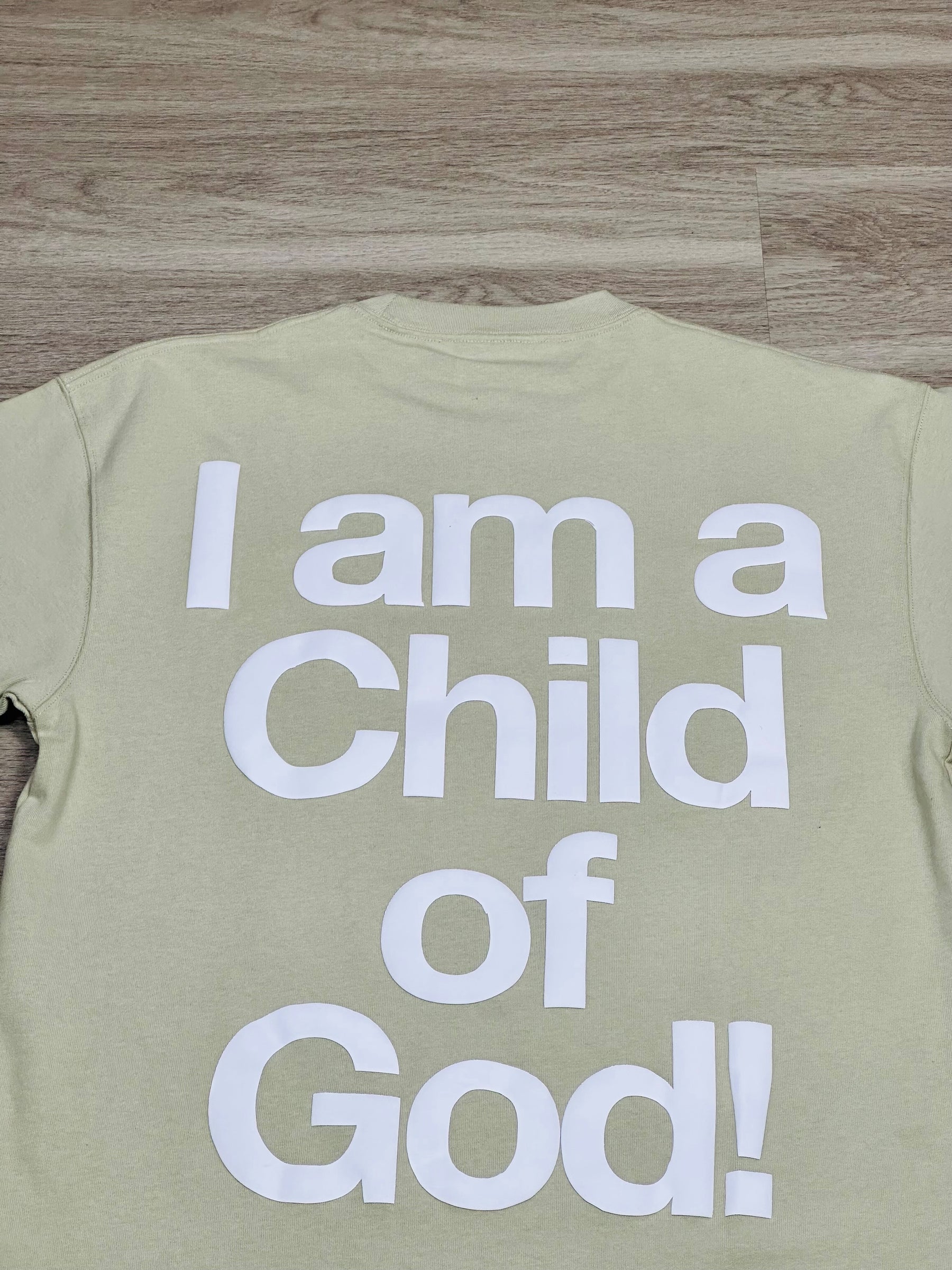 I AM A CHILD OF GOD – Unisex Premium 3D Puff Print T-Shirt