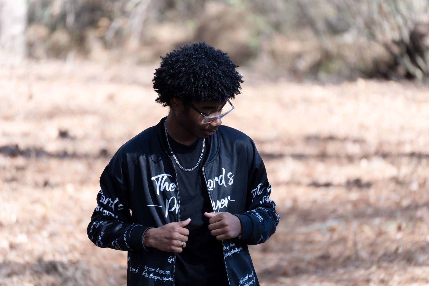 The Lord's Prayer I Unisex Bomber Jacket