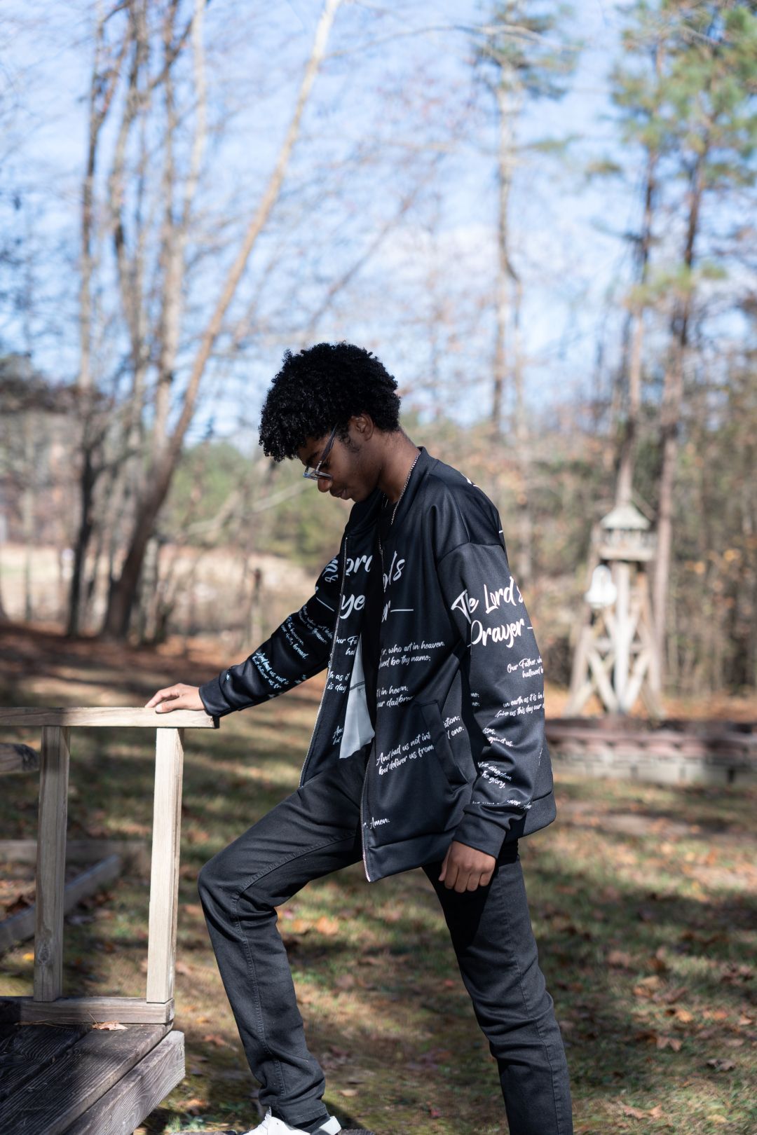 The Lord's Prayer I Unisex Bomber Jacket