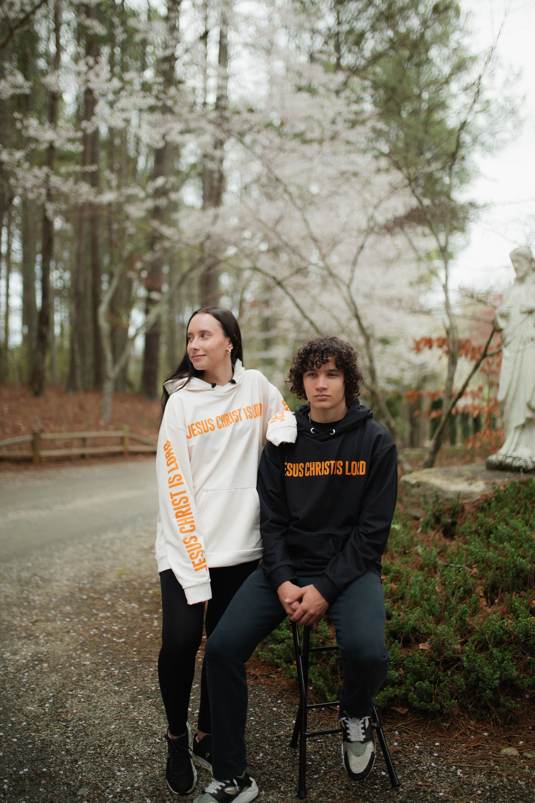 JESUS CHRIST IS LORD I PREMIUM UNISEX HOODIE