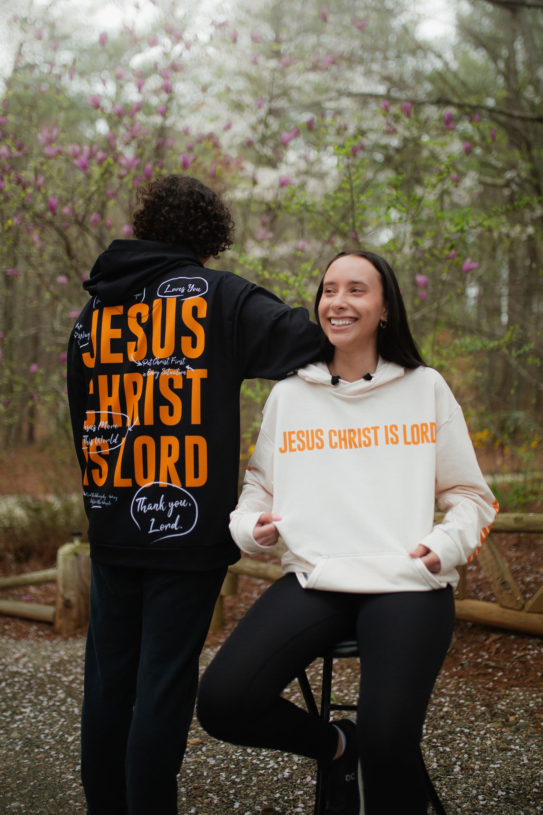 JESUS CHRIST IS LORD I PREMIUM UNISEX HOODIE