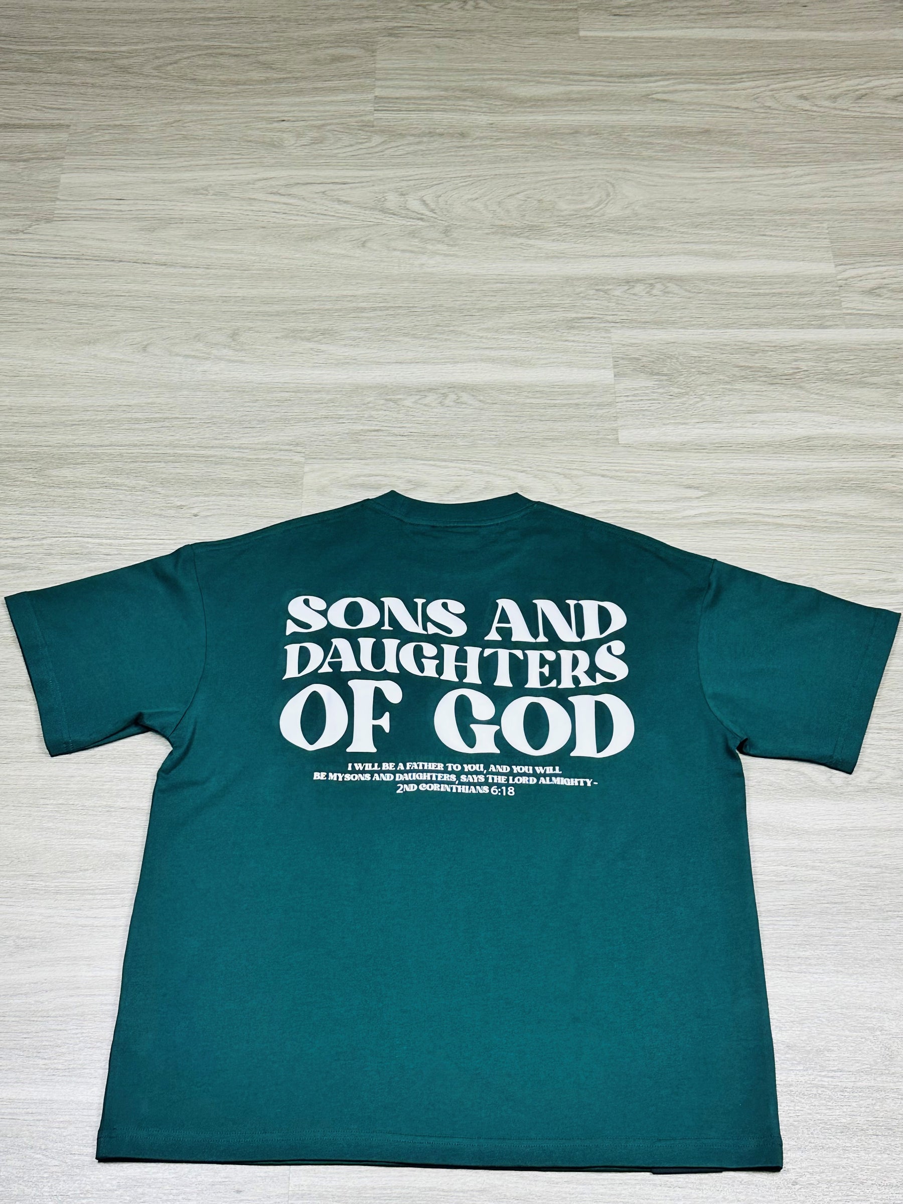 PRAYER / Sons and Daughters of God – Unisex Premium 3D Puff Print T-Shirt