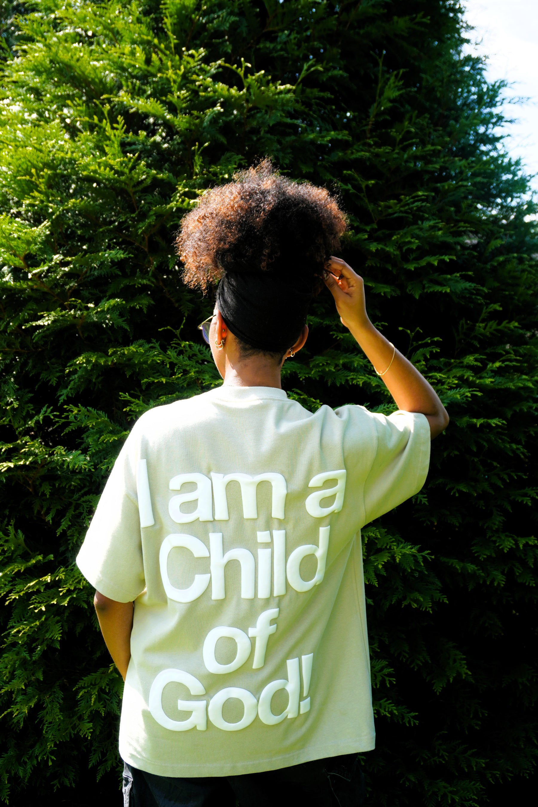 I AM A CHILD OF GOD – Unisex Premium 3D Puff Print T-Shirt