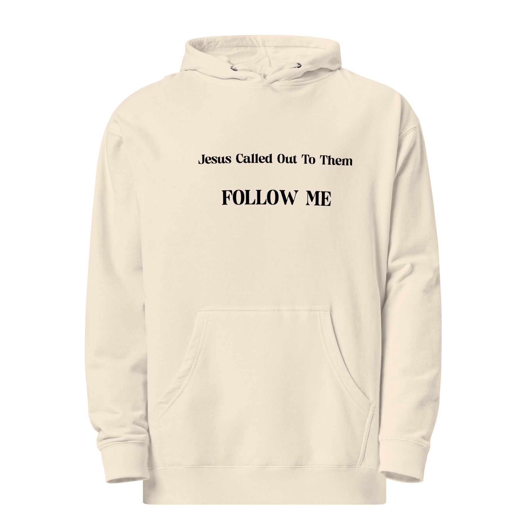 FOLLOW ME I UNISEX MIDWEIGHT HOODIE