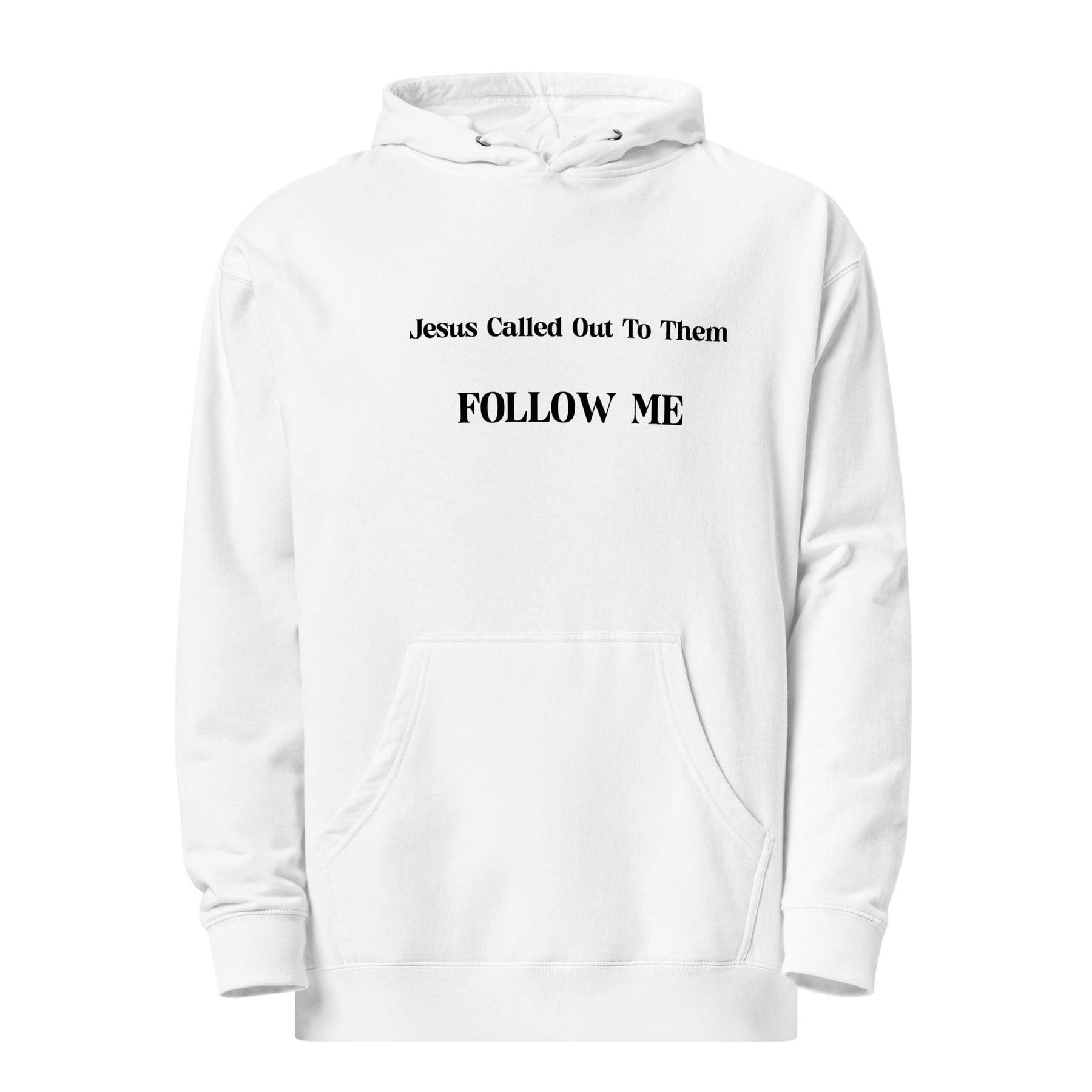FOLLOW ME I UNISEX MIDWEIGHT HOODIE