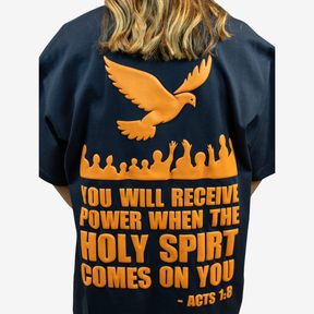 UPPER ROOM Oversize Tee — 3D Puff Print Edition