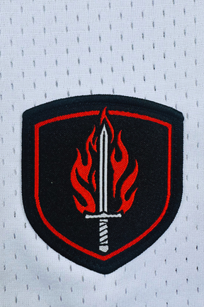 Battle Ready Oversized Jersey – “Full Armor” Edition - WHITE