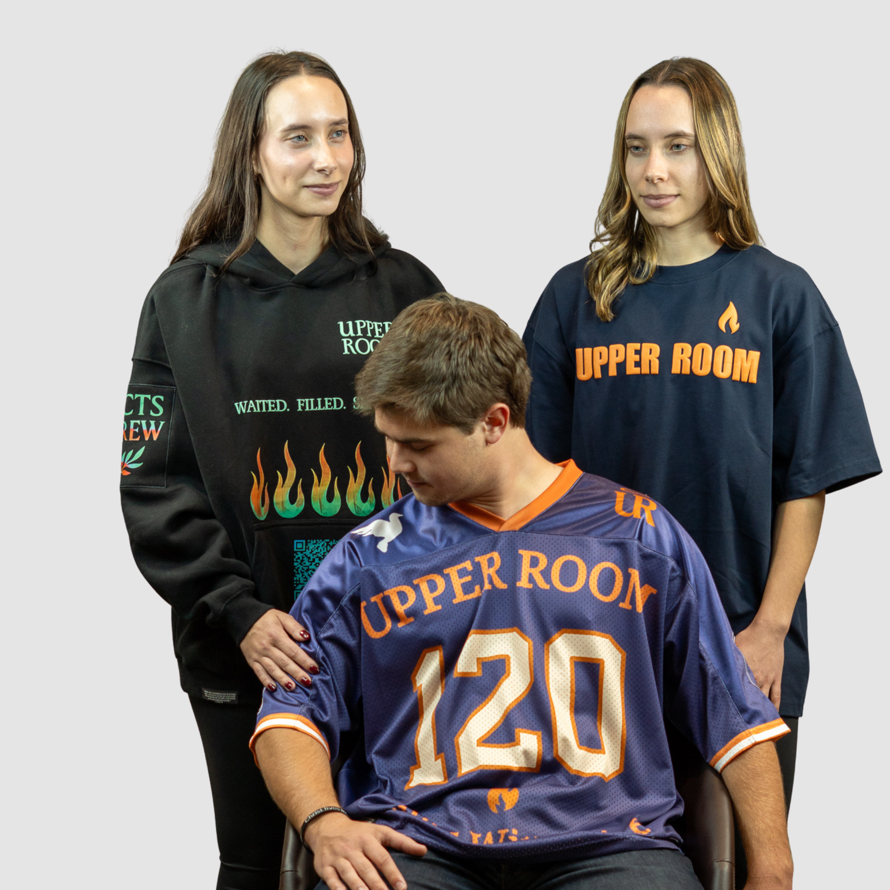 UPPER ROOM Oversize Jersey – “Filled With Fire” Edition