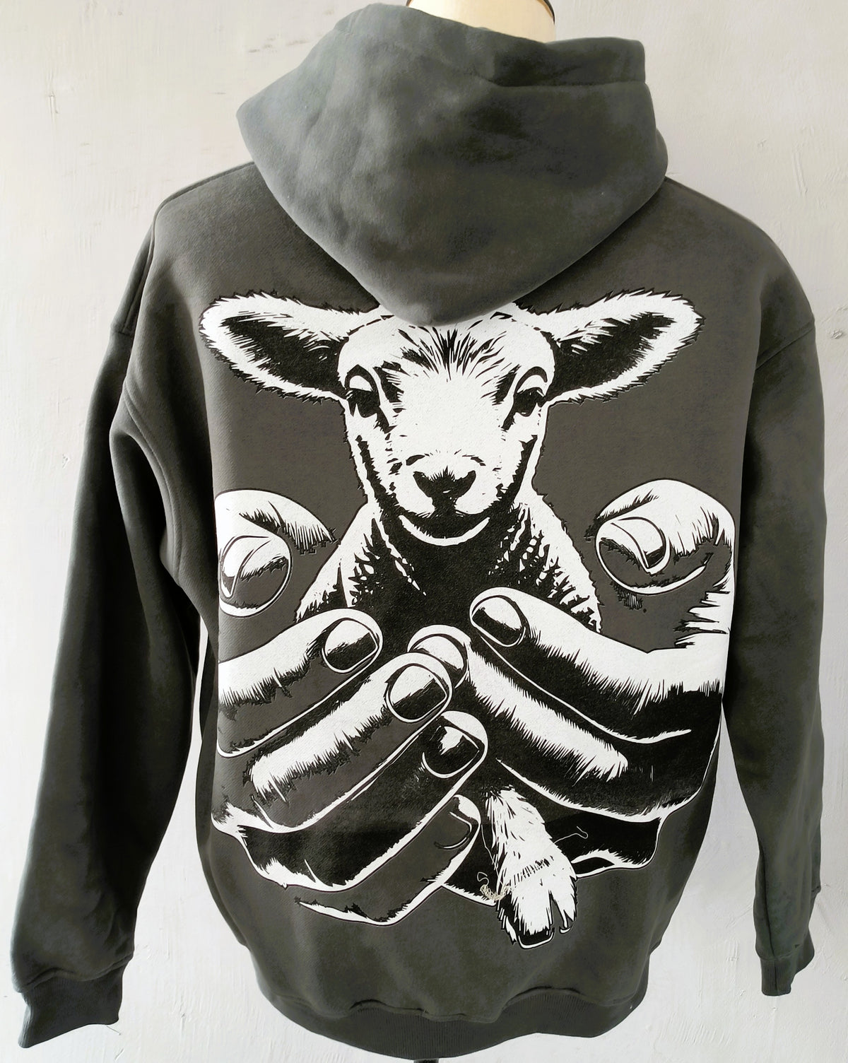 BEHOLD THE LAMB OF GOD – Unisex Premium 3D Puff Print Hoodie