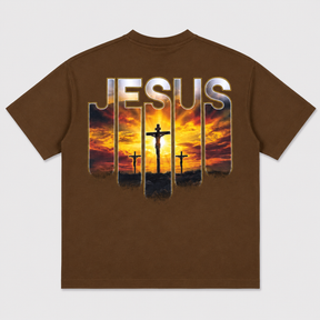 JESUS — THREE CROSS TEE