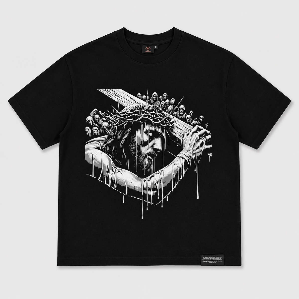 PIERCED FOR ME — CROWNED CROSS PREMIUM TEE