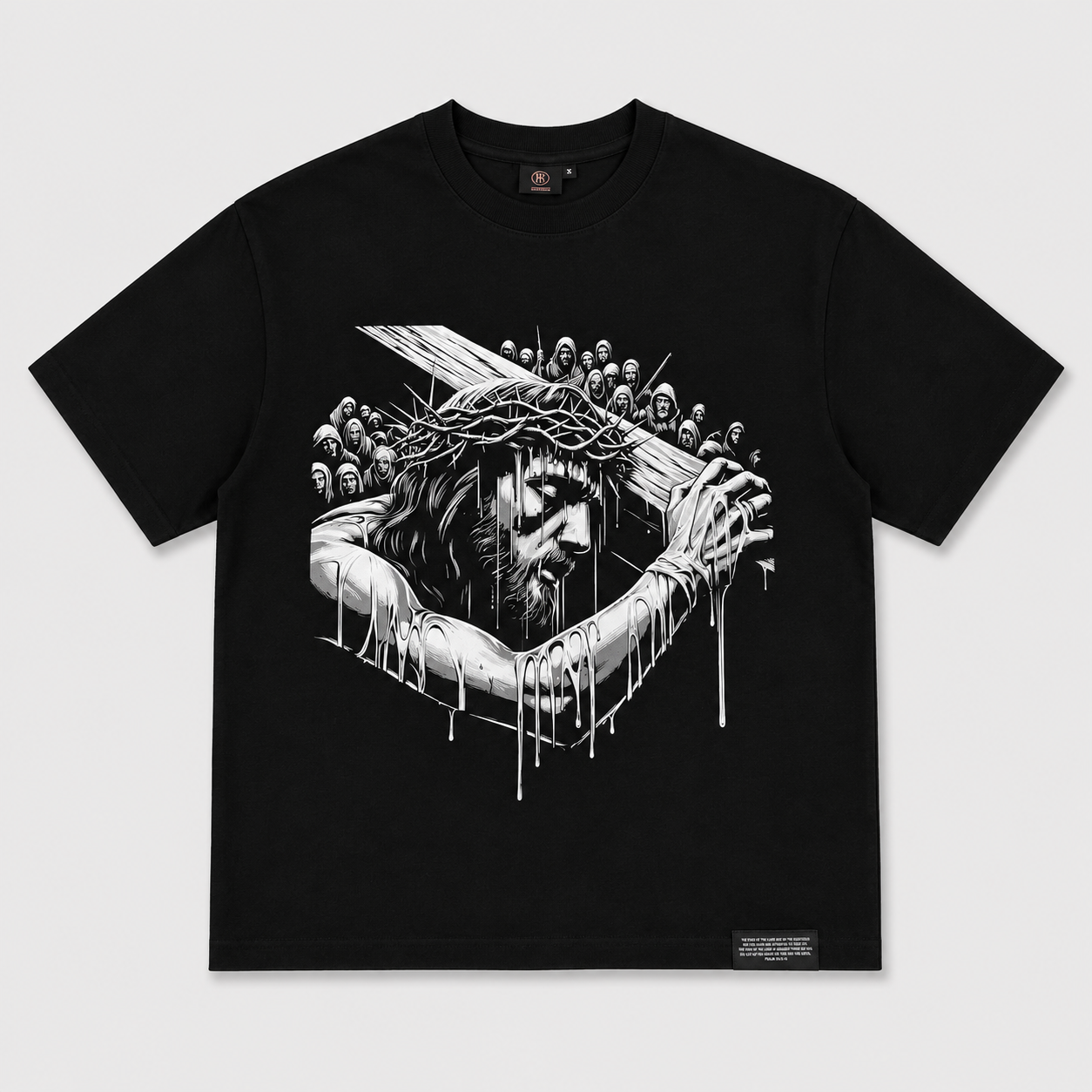 PIERCED FOR ME — CROWNED CROSS PREMIUM TEE