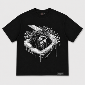 PIERCED FOR ME — CROWNED CROSS PREMIUM TEE