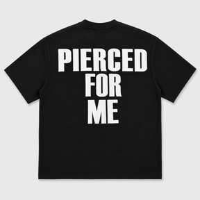 PIERCED FOR ME — CROWNED CROSS PREMIUM TEE
