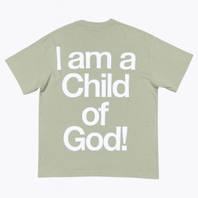 I AM A CHILD OF GOD – Unisex Premium 3D Puff Print T-Shirt