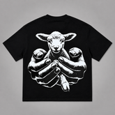 BEHOLD — THE LAMB OF GOD™ SIGNATURE PREMIUM PUFF PRINT TEE
