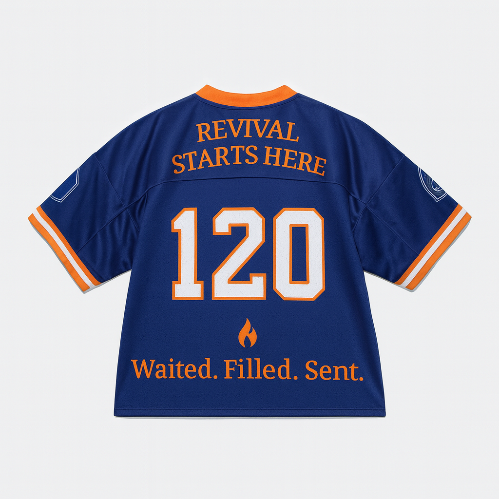 UPPER ROOM Oversize Jersey – “Filled With Fire” Edition