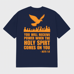 UPPER ROOM Oversize Tee — 3D Puff Print Edition