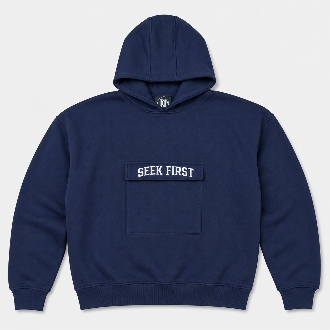 SEEK FIRST | JESUS HOODIE | ZIP AND SIDE POCKETS