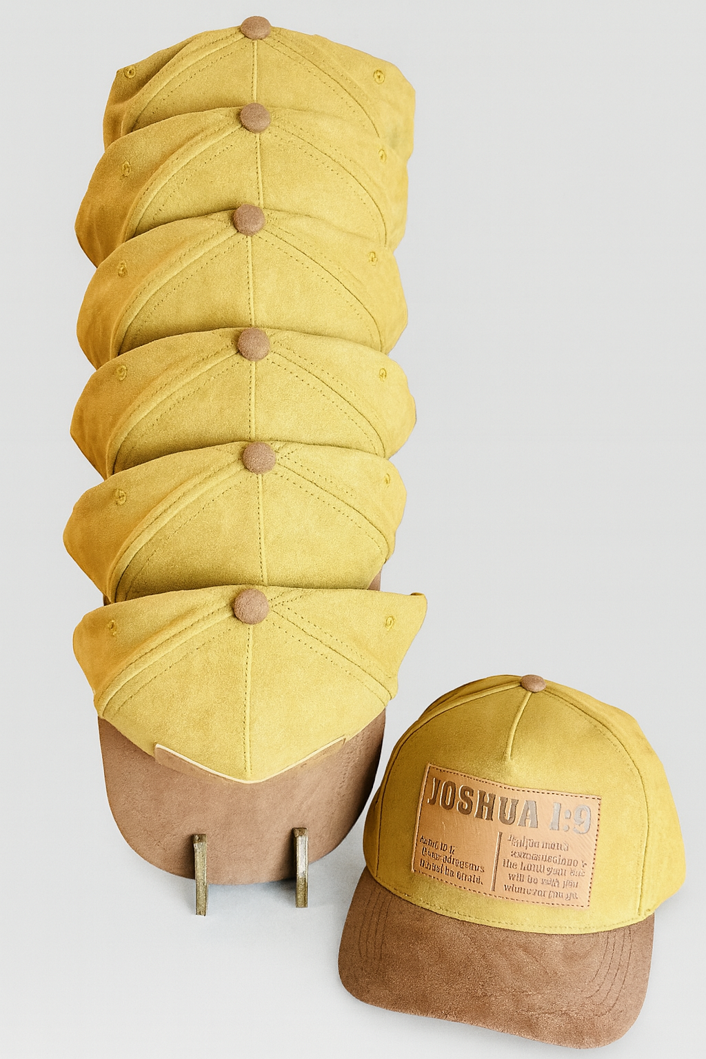 Joshua 1:9 – Premium Suede Baseball Cap