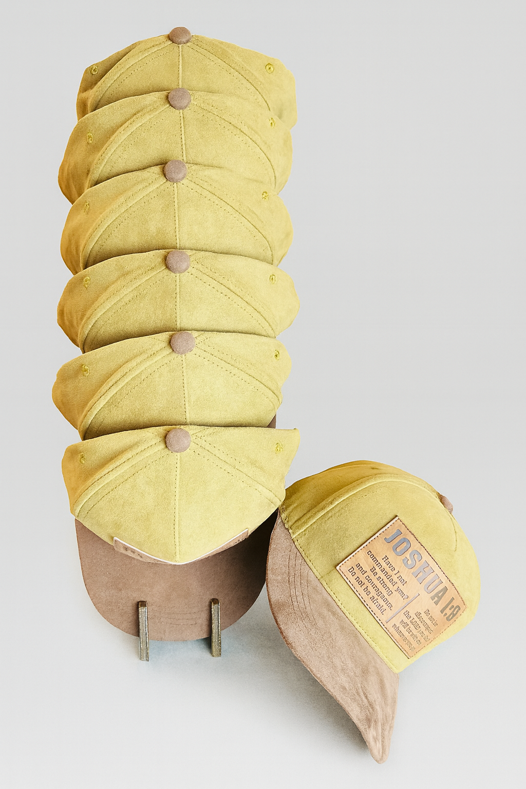 Joshua 1:9 – Premium Suede Baseball Cap