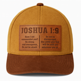Joshua 1:9 – Premium Suede Baseball Cap