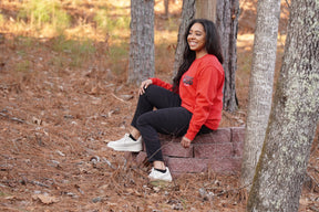 I Trust In God I Unisex Premium Sweatshirt