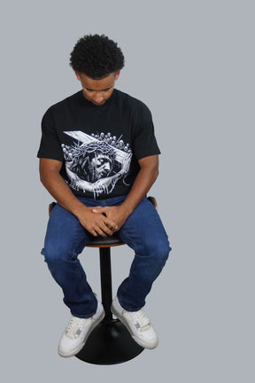PIERCED FOR ME — CROWNED CROSS PREMIUM TEE