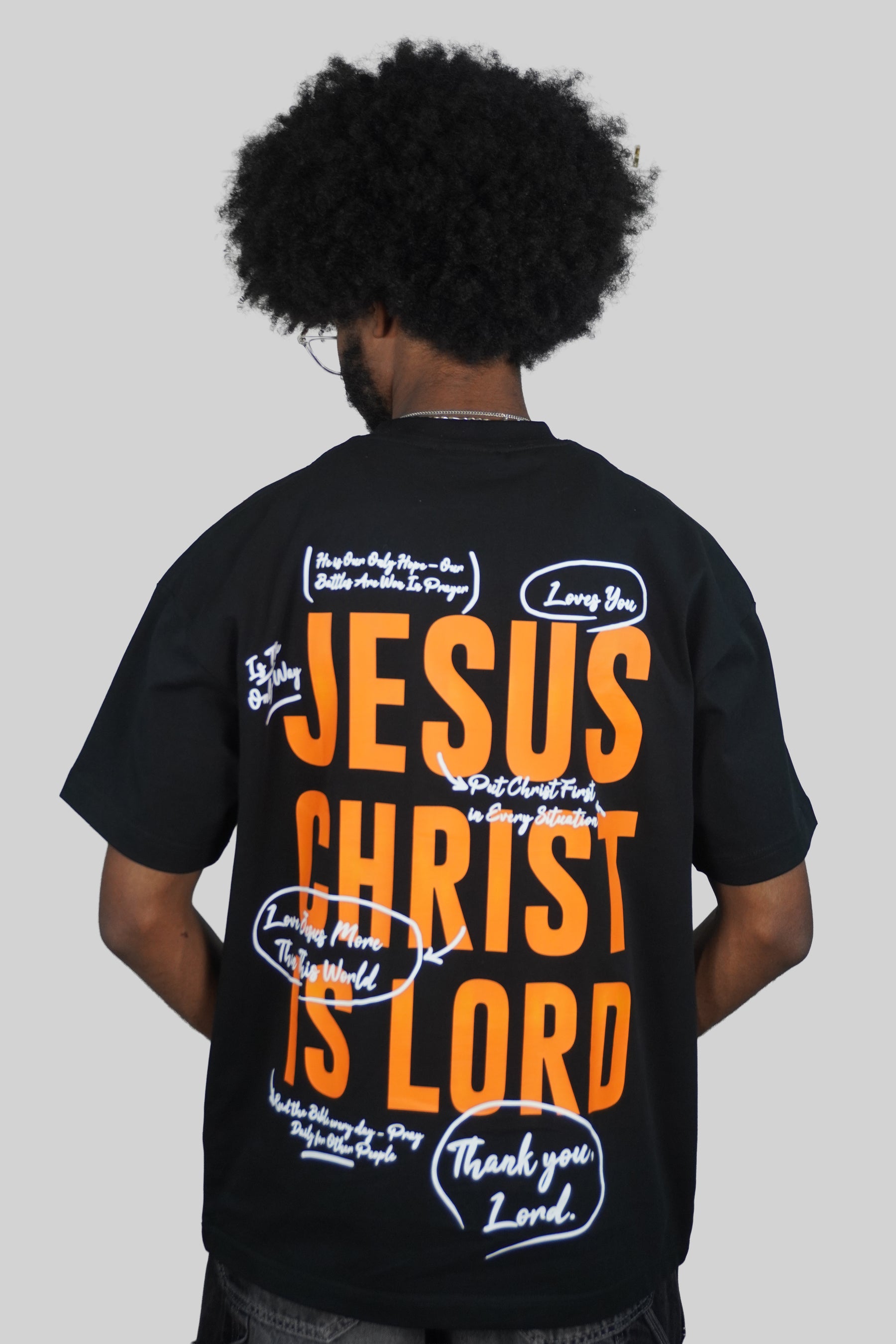 JESUS CHRIST IS LORD™ — SIGNATURE 3D PUFF PRINT TEE