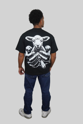 BEHOLD — THE LAMB OF GOD™ SIGNATURE PREMIUM PUFF PRINT TEE
