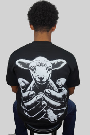 BEHOLD — THE LAMB OF GOD™ SIGNATURE PREMIUM PUFF PRINT TEE