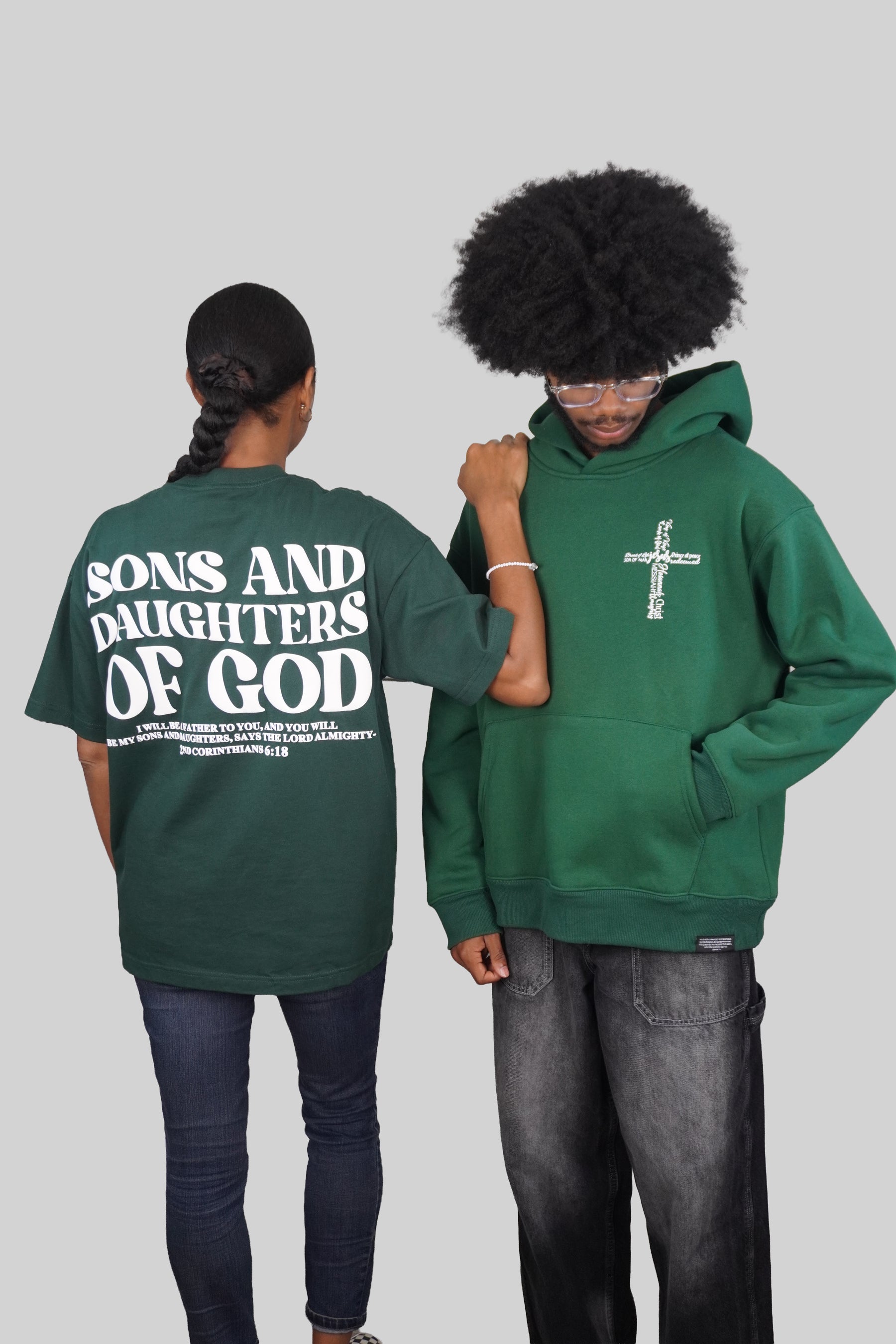 SONS AND DAUGHTERS OF GOD | Signature 3D Puff Print Hoodie